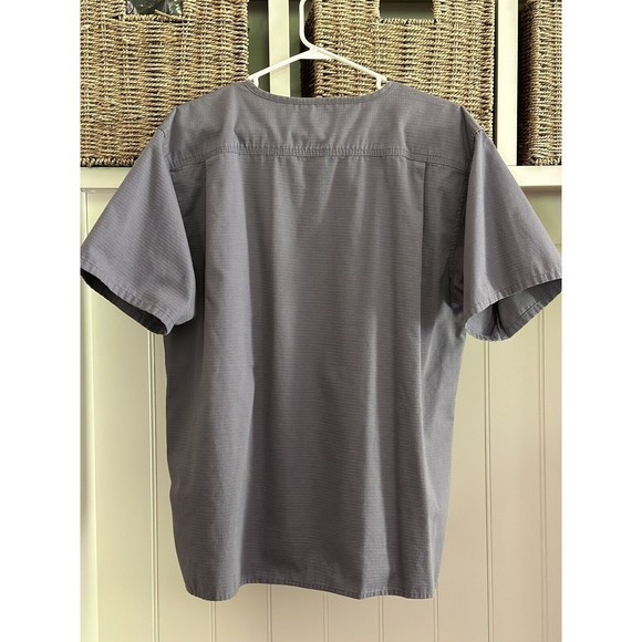 Carhartt Solid Ripstop‎ Scrub Utility Men’s Top, Size Large, Color Gray - Picture 5 of 5